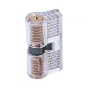 KABA Dimple Pick Set w/ Transparent Practice Lock Bundle