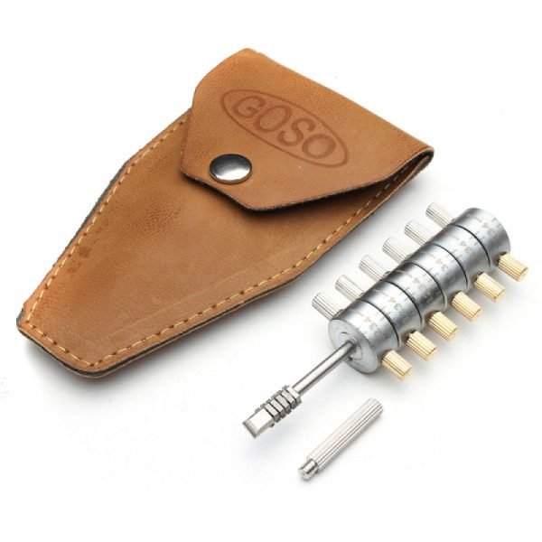 GOSO Ford Tibbe Pick (6 Cut) with Leather Case