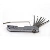 H&H Folding Lock Pick Set Multi-Tool Pocket Locksmith Jackknife