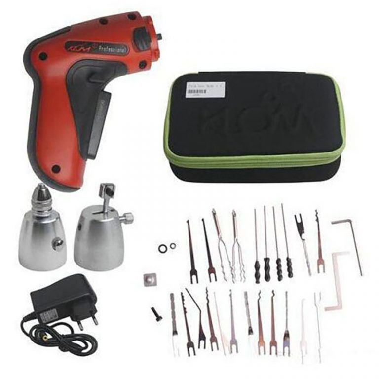 KLOM Electric Pick Gun PLUS with Carry Case - GOSO Lock Picks