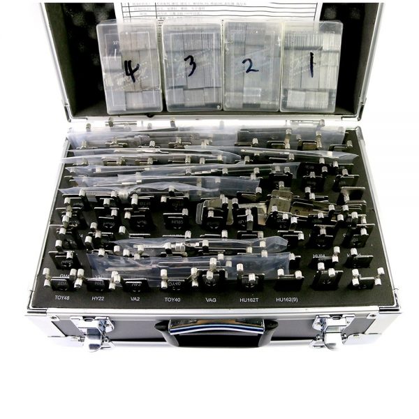Original Lishi 2in1 Decoder and Pick - 102 Pieces Full Set w/ Storage Case