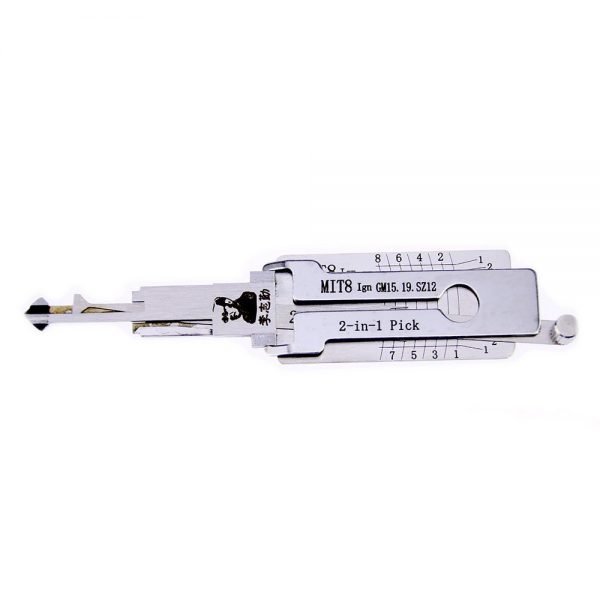 Lishi MIT8 Ign (GM15/GM19/SZ12) 2in1 Decoder and Pick