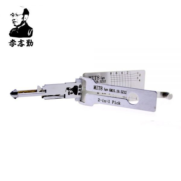 Lishi MIT8 Ign (GM15/GM19/SZ12) 2in1 Decoder and Pick
