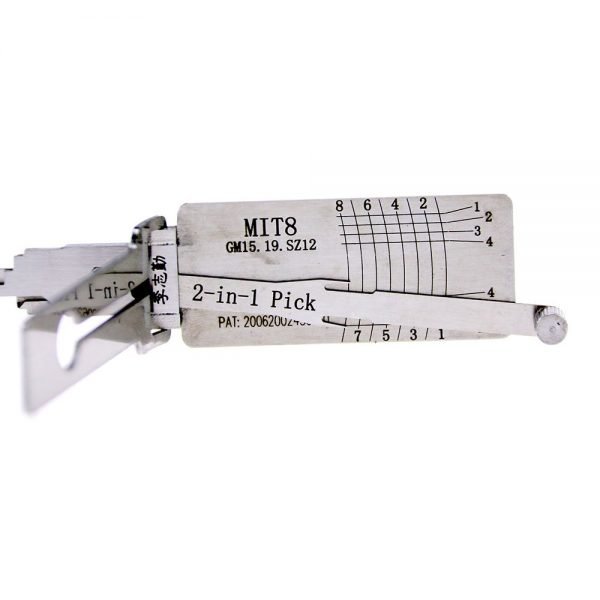 Lishi MIT8(GM15/GM19/SZ12) 2in1 Decoder and Pick