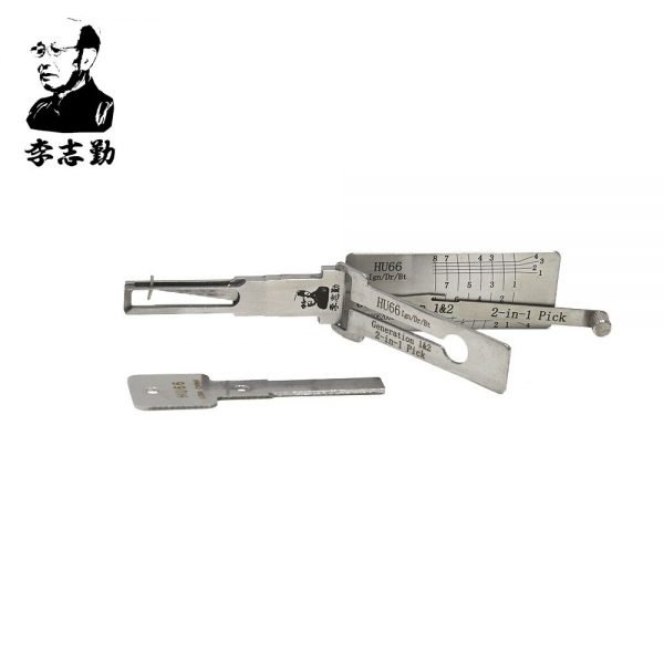 Lishi HU66 (Single Lifter) 2in1 Decoder and Pick for VW, Audi, Ford, Seat, Porsche, Skoda