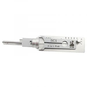 Lishi SC1 2-in-1 Pick & Decoder for 5-Pin Schlage Keyway