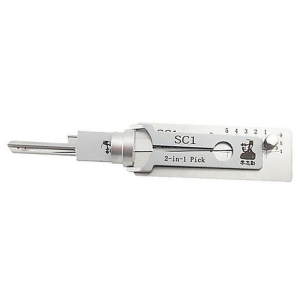 Lishi SC1 2-in-1 Pick & Decoder for 5-Pin Schlage Keyway