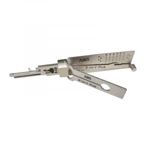 Lishi AM5 2-in-1 Pick & Decoder for American Lock Padlocks Keyway