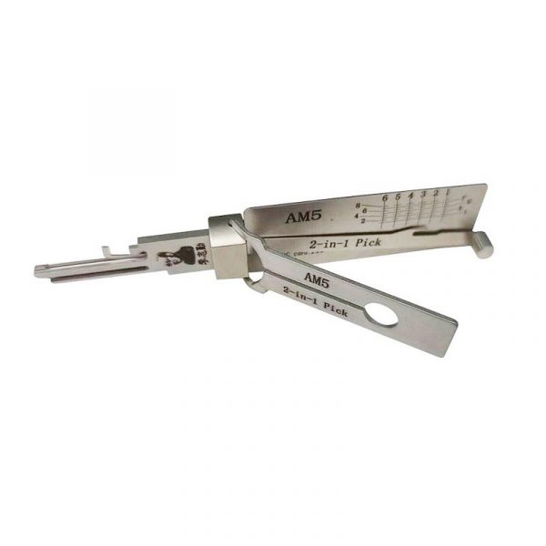 Lishi AM5 2-in-1 Pick & Decoder for American Lock Padlocks Keyway