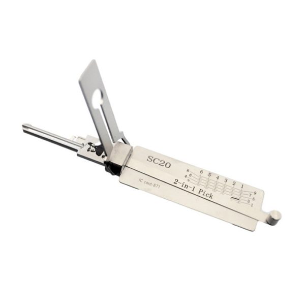 Lishi SC20 2-in-1 Pick & Decoder for Schlage L Keyway