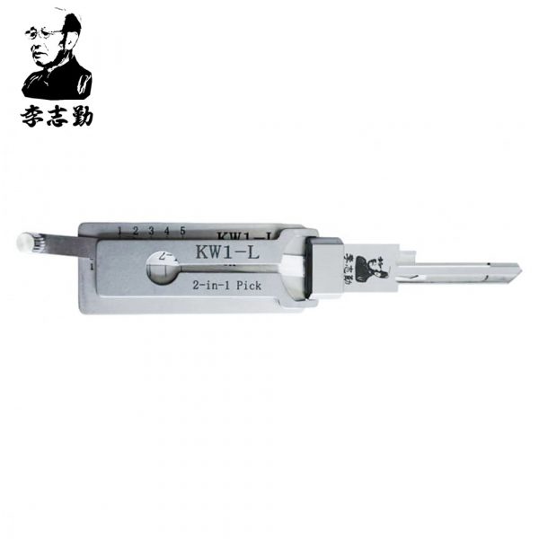 Lishi KW1-L (Reverse Handing) 2-in-1 Pick & Decoder for 5-Pin Kwikset Keyway