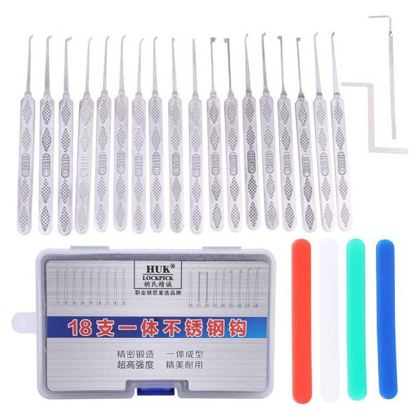 HUK 18 Pieces Lock Pick Set