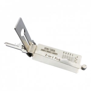 Lishi 1646 2-in-1 Pick & Decoder for National CompX Mailbox Locks C9200 / C8700 / 1646 / 1069L