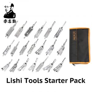 Original Lishi – Automotive Locksmith Starter Pack / Bundle of 20 Lizhiqin Tools