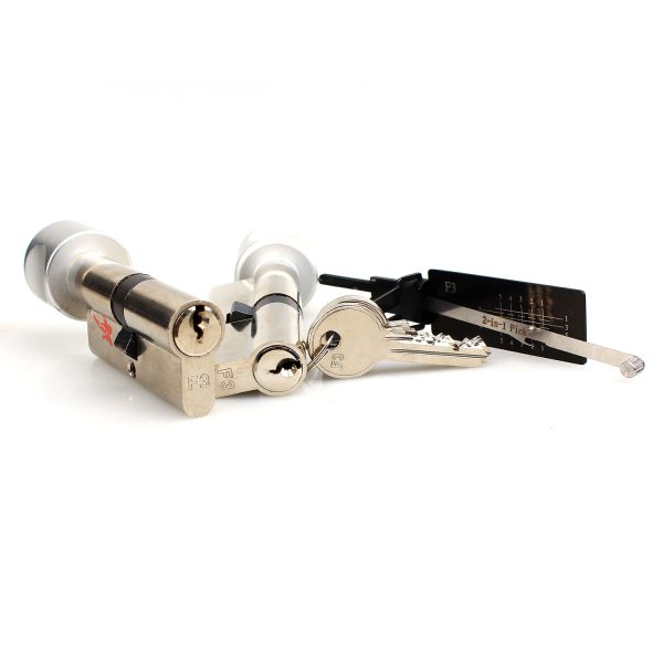 Lishi Style ISEO F3 2-in-1 Decoder and Pick