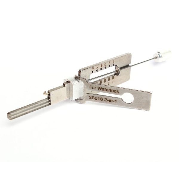 Lishi Style Waferlock 2-in-1 Decoder and Pick