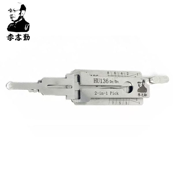 Lishi HU136 2-in-1 Decoder and Pick for Renault/Dacia
